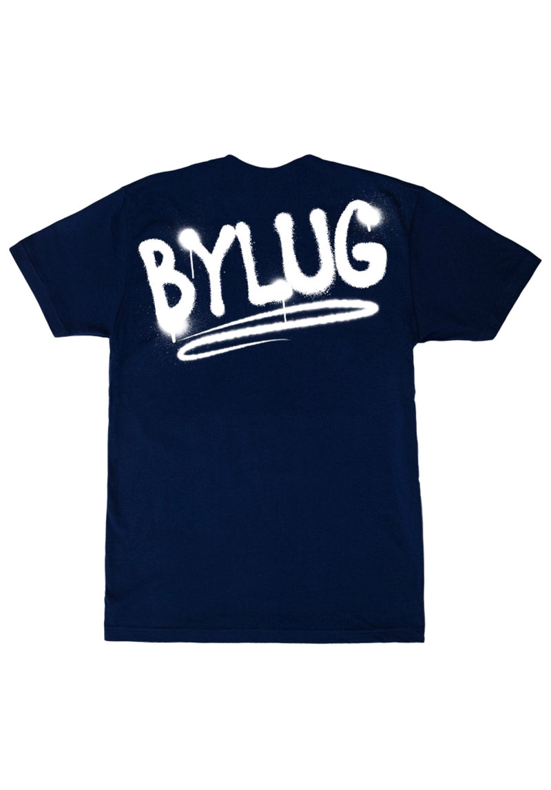 BYLUG T-shirt - Navy / White