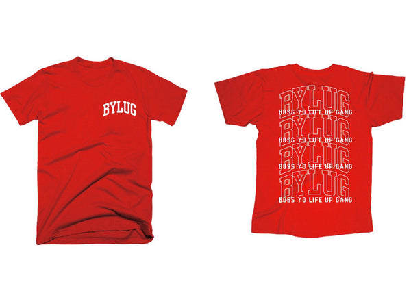 BYLUG Graphic T-shirt in Red