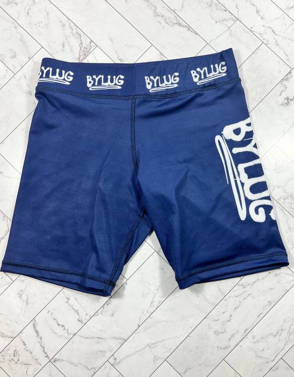 Bylug Women's Biker shorts in blue