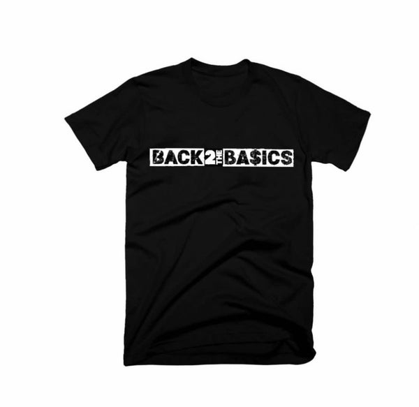 Back to the Basics Black Tshirt